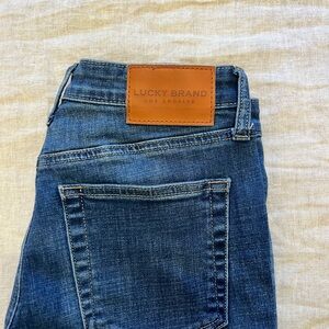 Lucky Brand High Rise Skinny Bridgette Jeans - Dark Blue